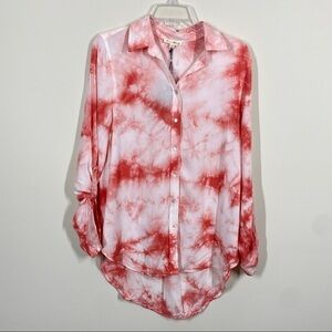 Jane & Delancey Tye Dye Shirt Long Sleeves Size S Brand New